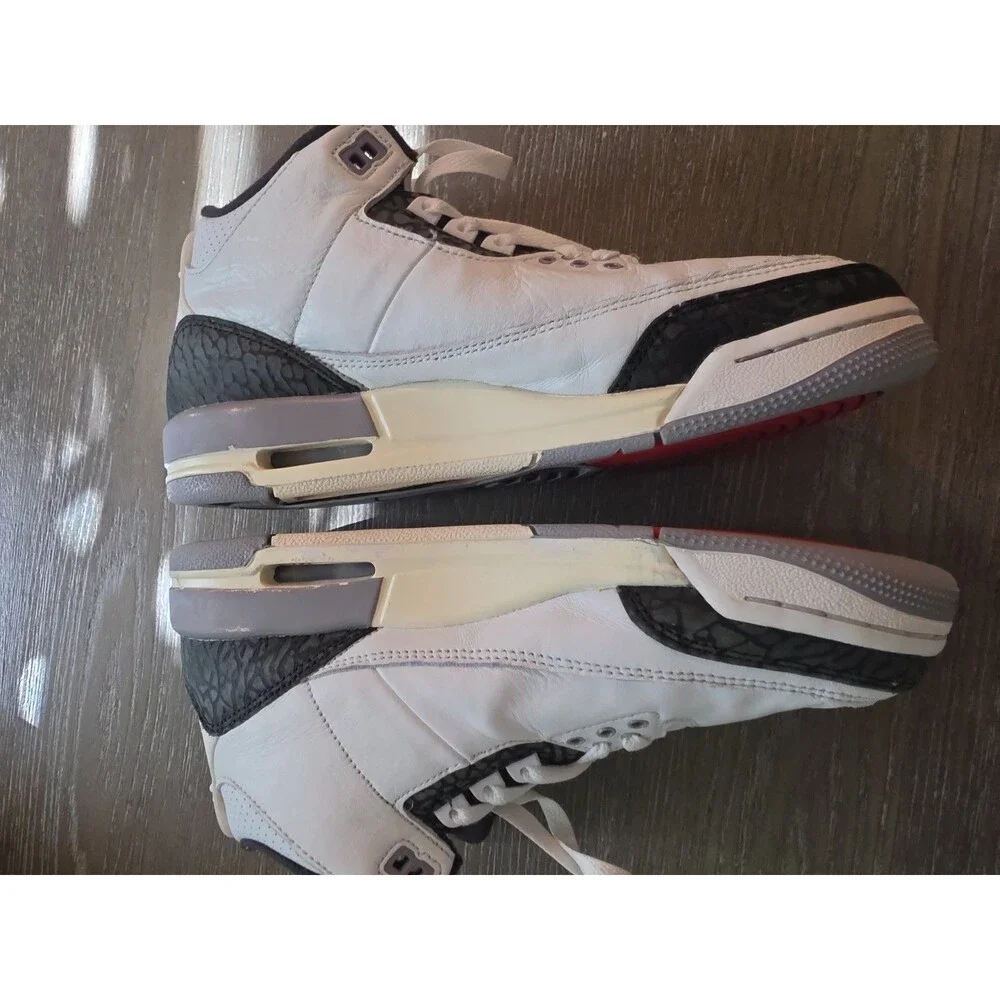 Nike Air Jordan 3 Retro GS Cement Grey 7Y Fits Womens 8.5 DM0967-106 (68)